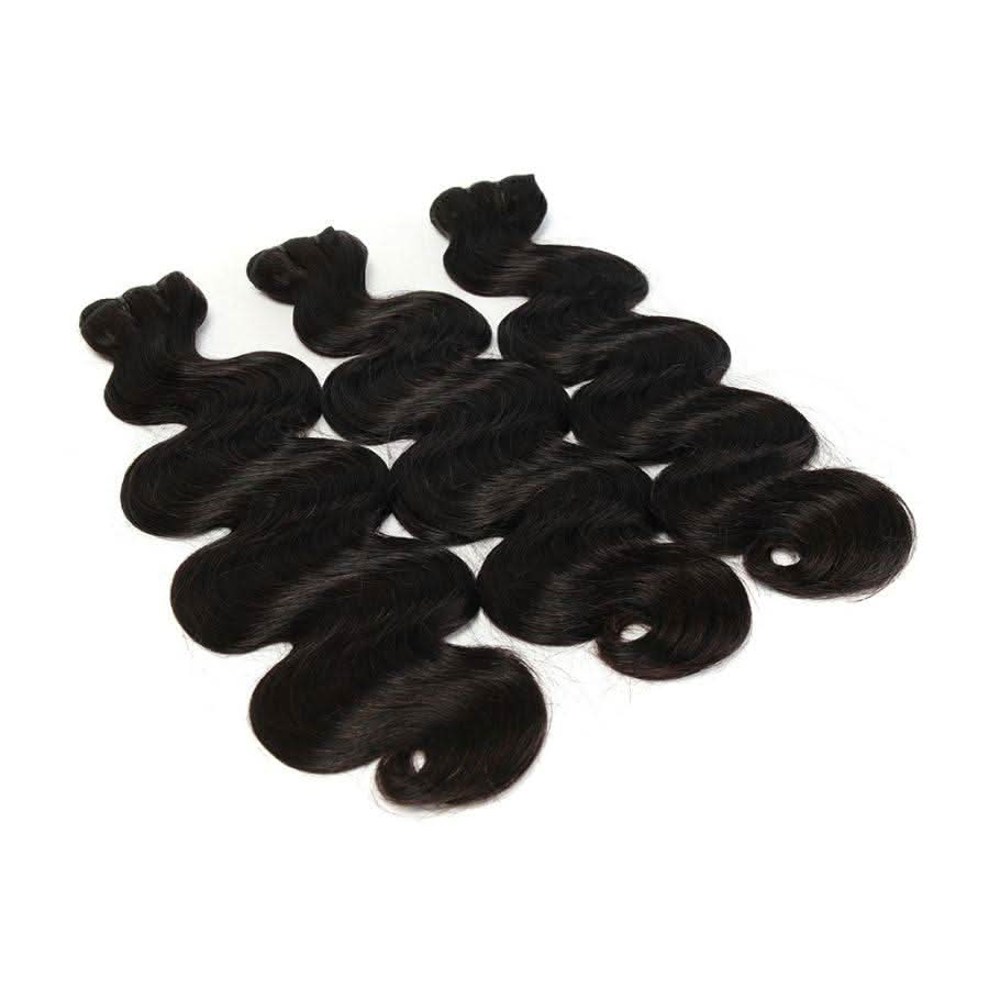 UK Shipping | 100% Human Raw Hair Bundles Premium Raw Hair Weaves Straight/ Body Wave - Image 4