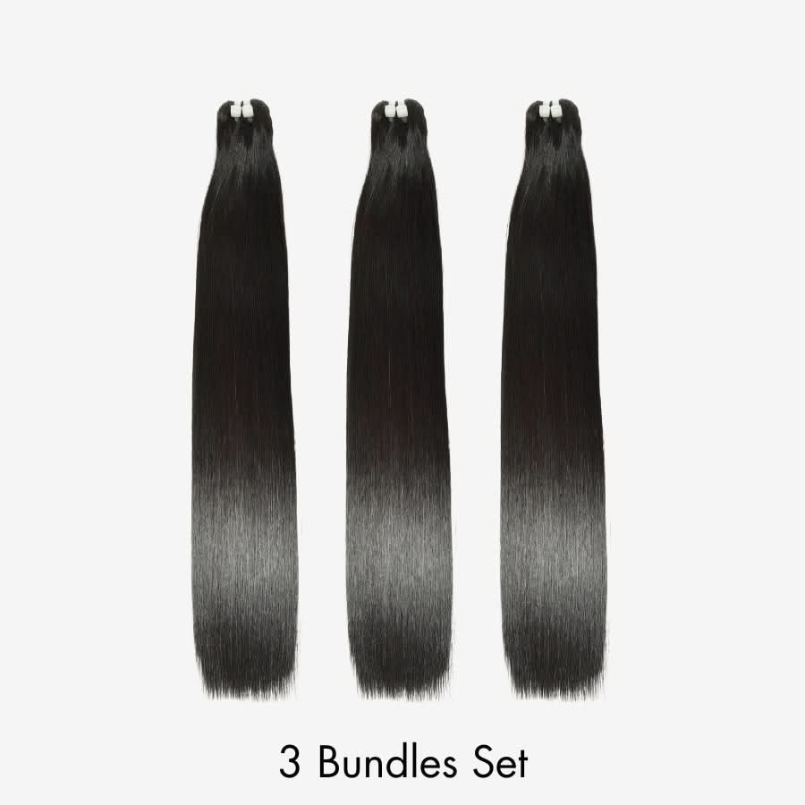 UK Shipping |16A Super Double Drawn Bundle Vietnamese Bone Straight Bundles 100% Human Hair - Image 11