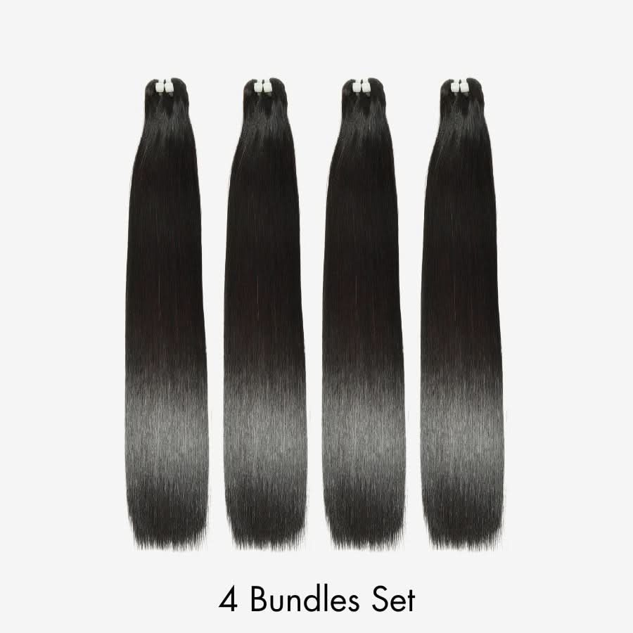 UK Shipping |16A Super Double Drawn Bundle Vietnamese Bone Straight Bundles 100% Human Hair - Image 12