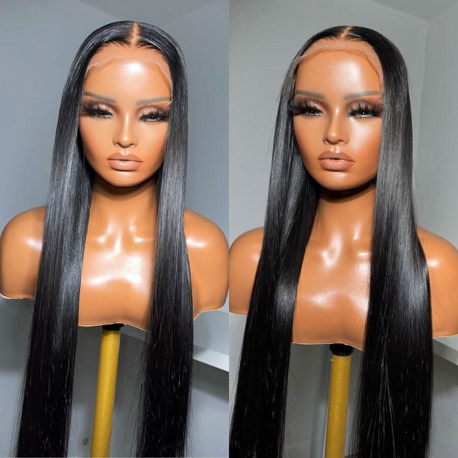UK Shipping | 6x6 Skinlike Real HD Lace Closure Wig Silk Straight 250% Density