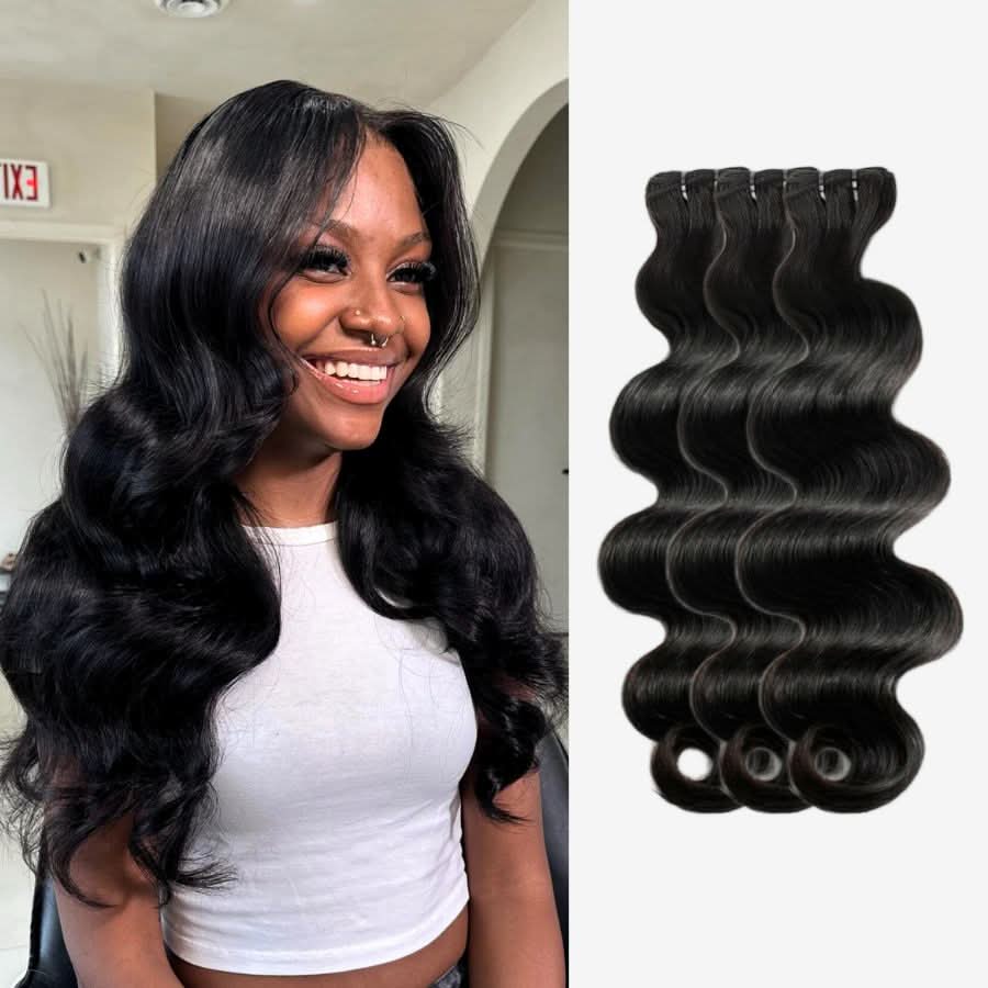 UK Shipping | Hair Bundles Deal Body Wave 100% Human Hair Weaves