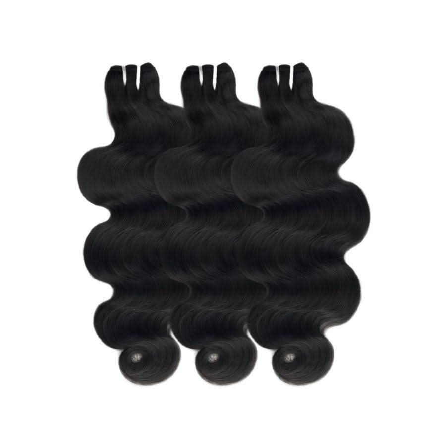 WOWANGEL 13x6 Skinlike Real HD Lace Frontal with 3 Bundles Body Wave - Image 3
