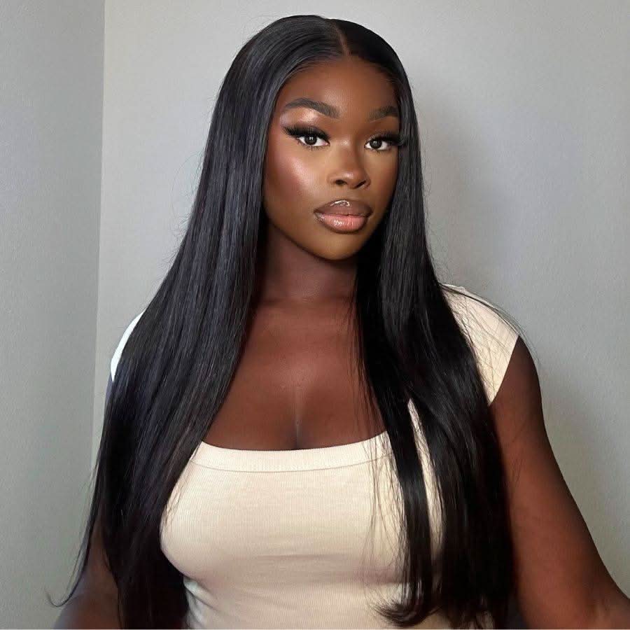 UK Shipping | Wear & Go 5x5 HD Lace Closure Wig Invisible Glueless Wig - Image 3