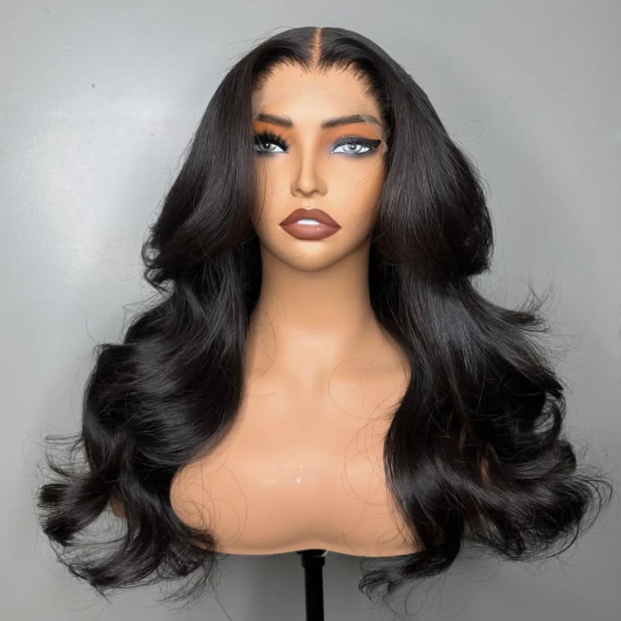UK Shipping | WOWANGEL Skinlike Real HD Lace 13X6 Full Frontal Wig Body Wave - Image 3