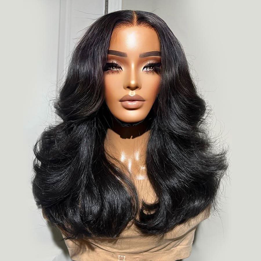 Upgrade Pre Everything 13X6 Lace Front Wigs Body Wave Wear & Go Pre Max Wig - Image 4