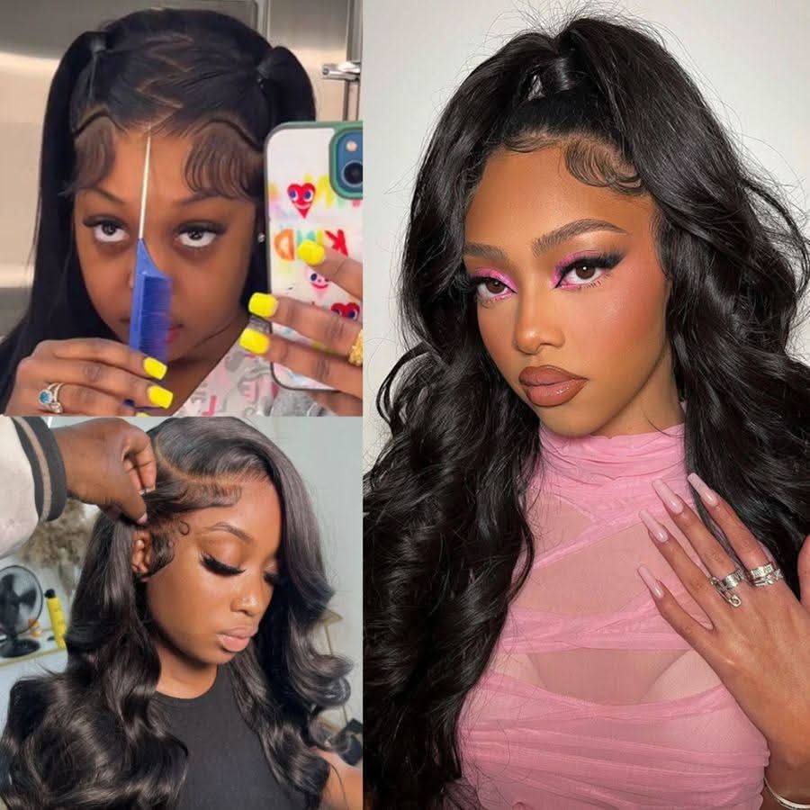 Upgrade Pre Everything 13X6 Lace Front Wigs Body Wave Wear & Go Pre Max Wig - Image 7
