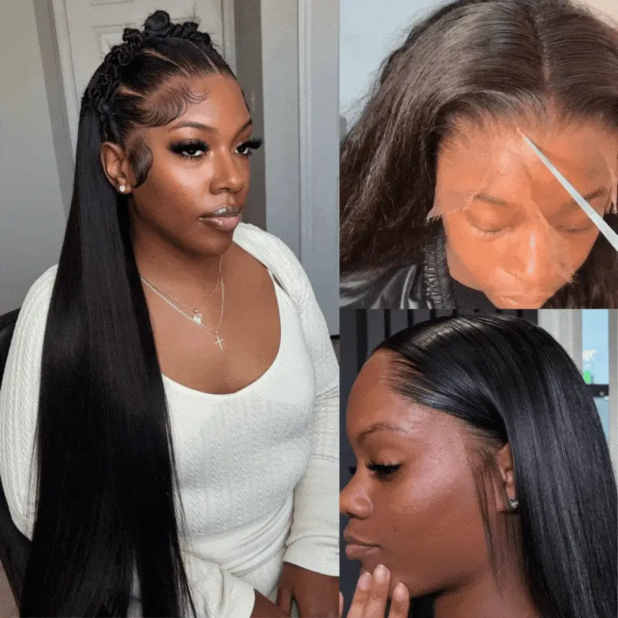 USA Shipping | 250% Density 13X6 HD Lace Front Wigs Silk Straight