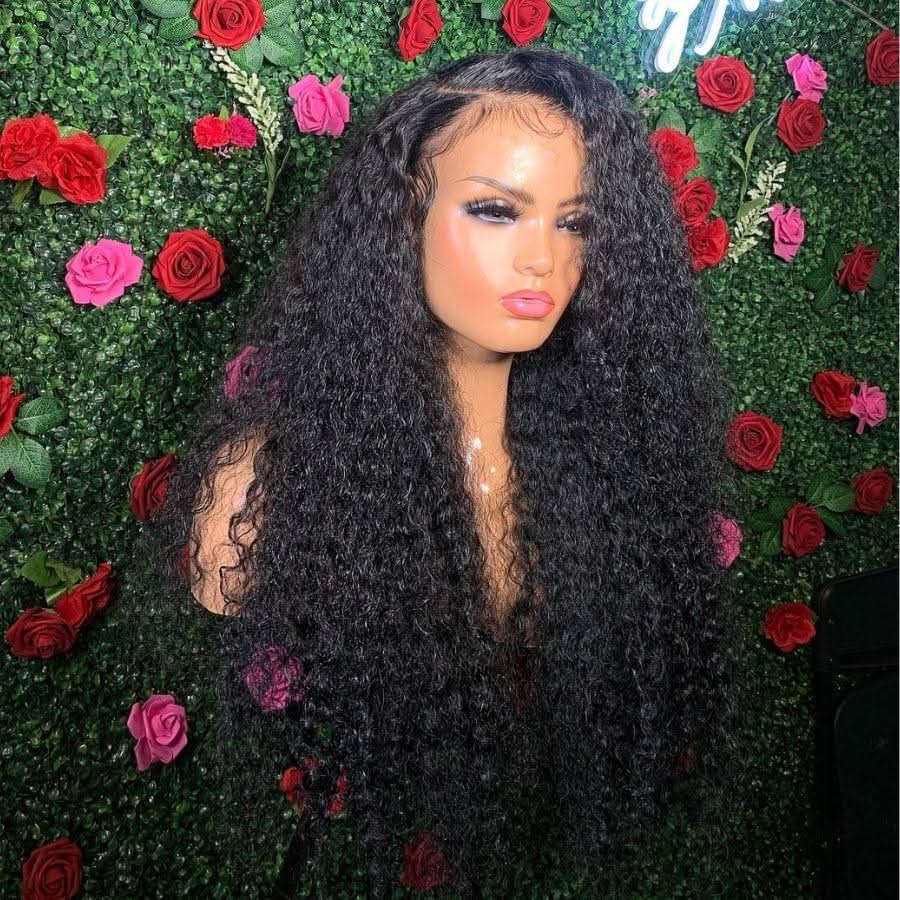 USA Shipping | Skinlike Real HD Lace 13x6 Full Frontal Wigs Curly 250% Density - Image 3