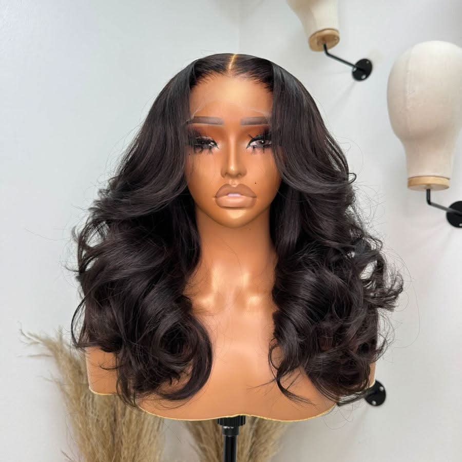 USA Shipping | WOWANGEL 13X6 Full Frontal HD Lace Wig Body Wave 180% Density