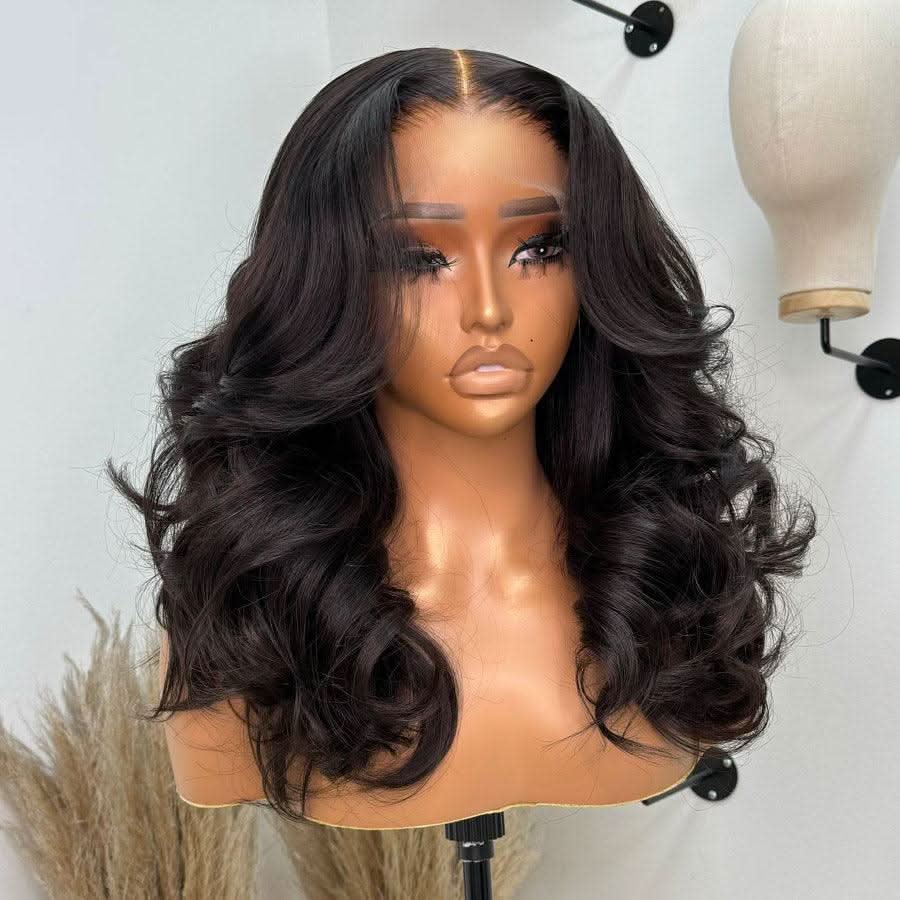 USA Shipping | WOWANGEL 13X6 Full Frontal HD Lace Wig Body Wave 180% Density - Image 3