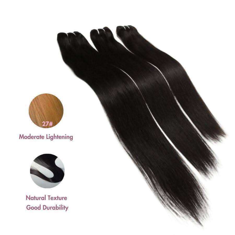 WOWANGEL 5x5 Skinlike Real HD Lace Closure with 3 Bundles Body Wave - Image 5