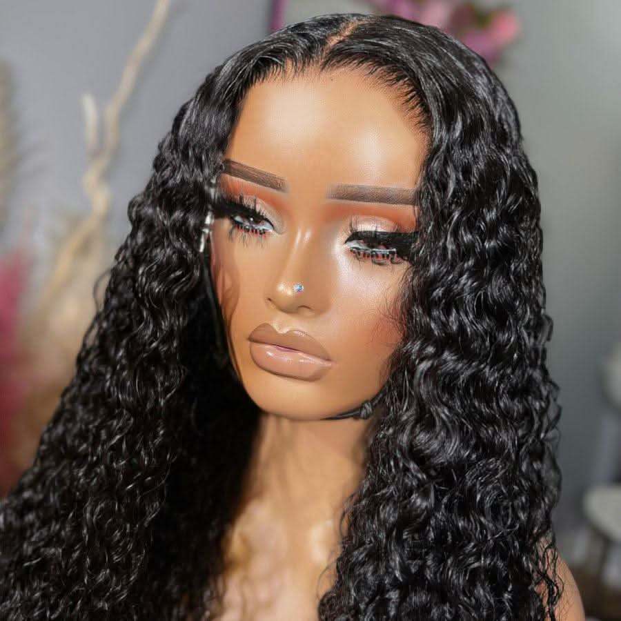 WOWANGEL Wear to Go 5x5 HD Lace Closure Wig Curly Invisible Lace Glueless Wig - Image 4