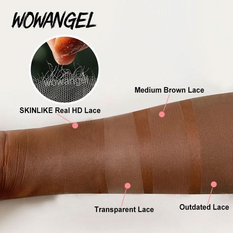 WOWANGEL 6x6 Skinlike Real HD Lace Closure Wig Water Wave Glueless Wig - Image 5
