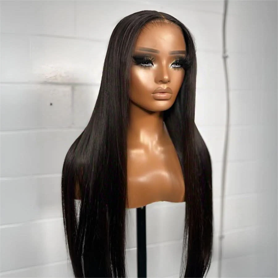 WOWANGEL 7X6 Drawstring Glueless Wigs Straight Wear to Go HD Lace Wigs