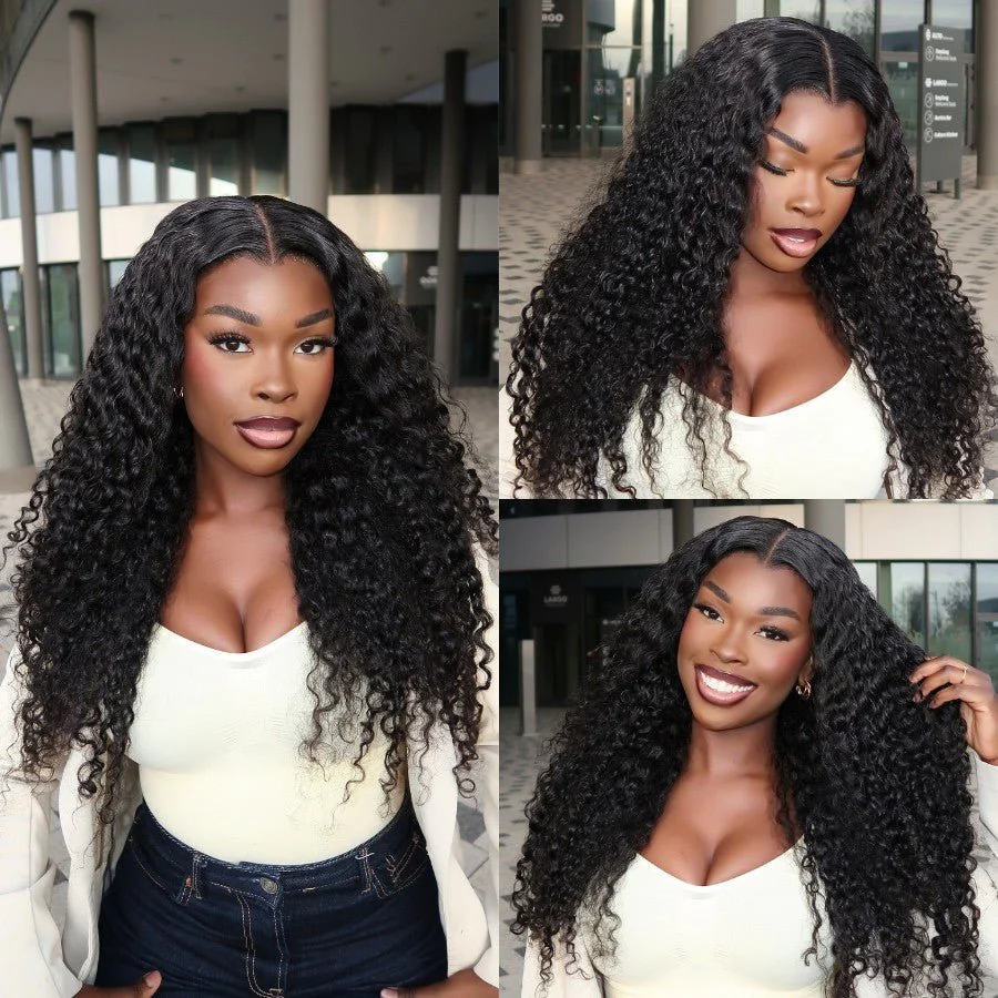 WOWANGEL Burmese Curl 13x6 Skinlike Real HD Lace Front Wig 5X5 Glueless Wig - Image 3