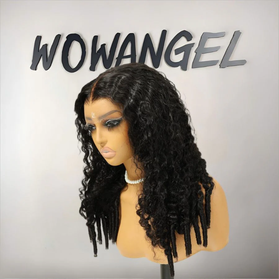 WOWANGEL Burmese Curl 13x6 Skinlike Real HD Lace Front Wig with Spiral Curly Ends - Image 3