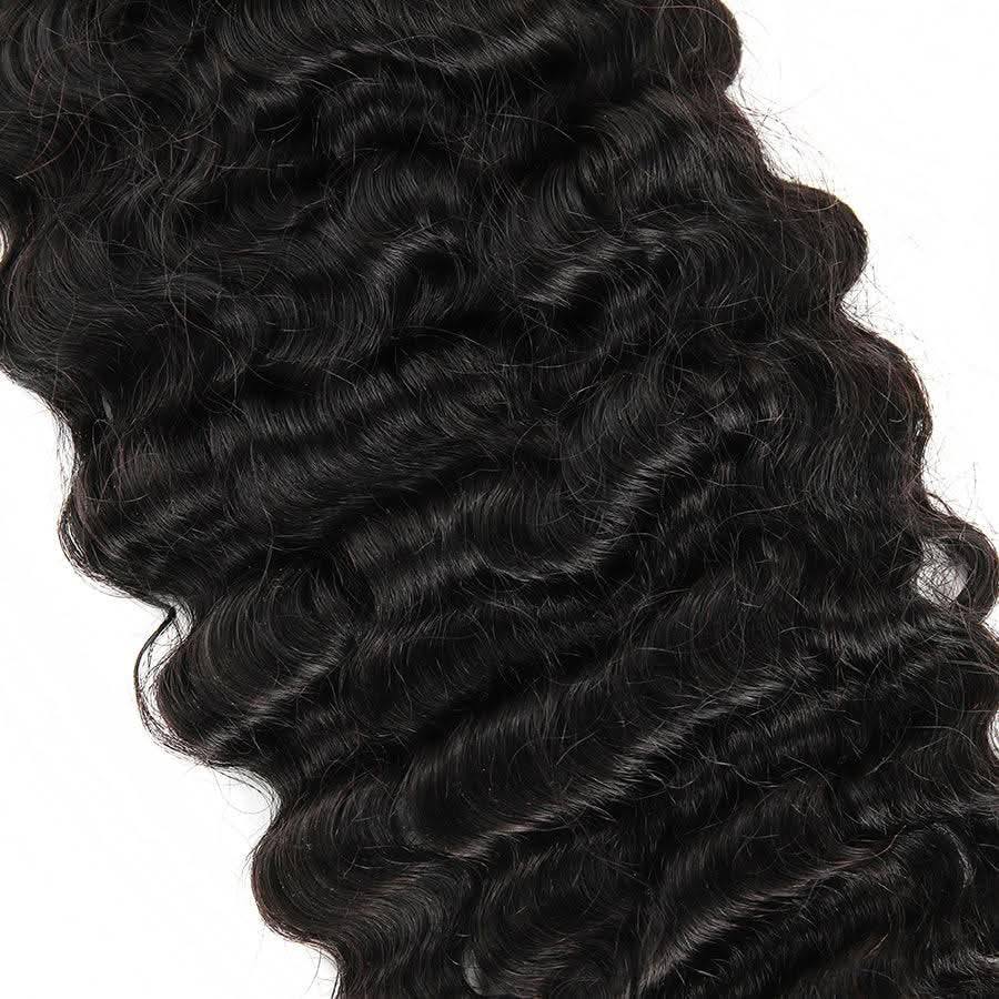 WOWANGEL Burmese Curly Bundles Deal 4pcs 100% Human Hair Weaves - Image 3