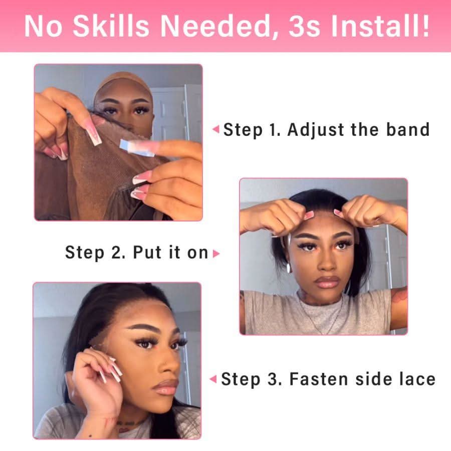 Upgrade Pre Everything 13X6 Lace Front Wigs Body Wave Wear & Go Pre Max Wig - Image 8