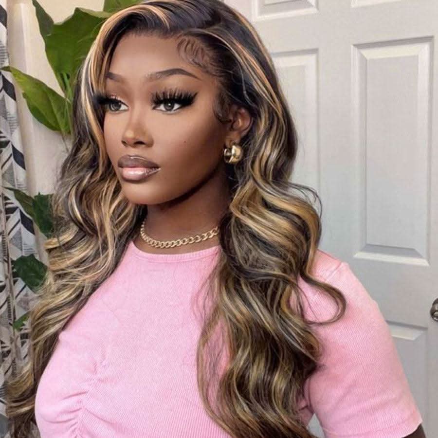 WOWANGEL Highlight 9X6 Wear to Go Glueless Wig 1B/27# HD Lace Wigs - Image 2