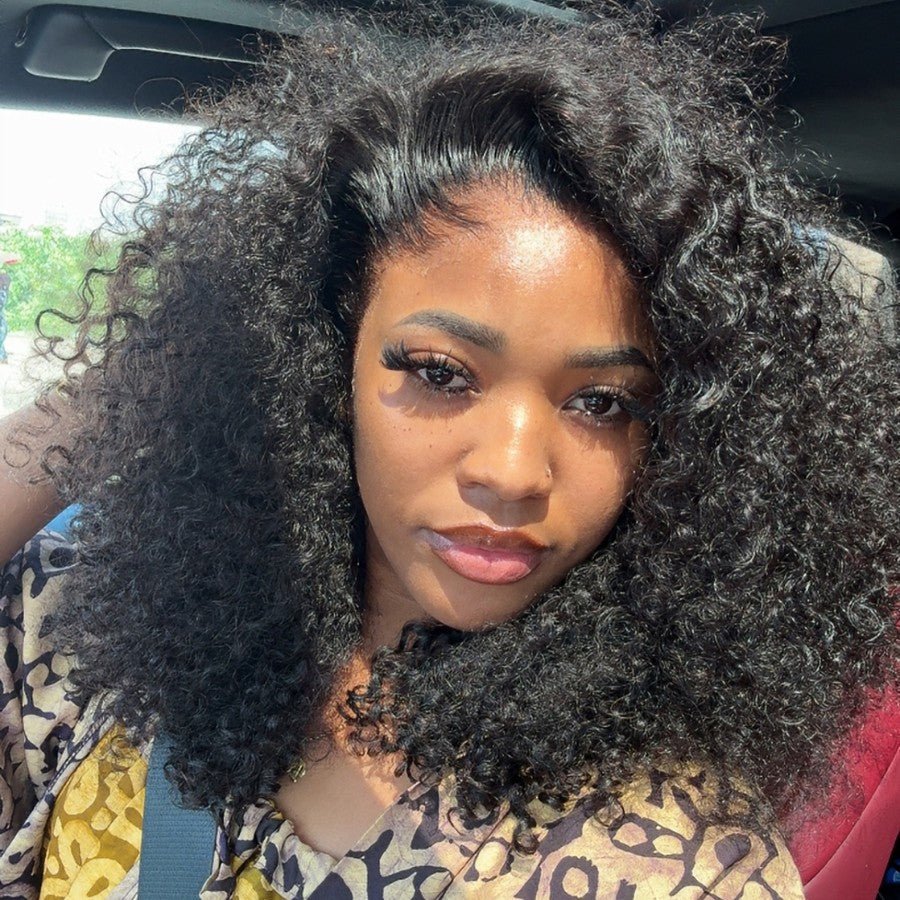 WOWANGEL Kinky Curly Bob Wig 13X6 Skinlike Real HD Lace Frontal Wigs - Image 4