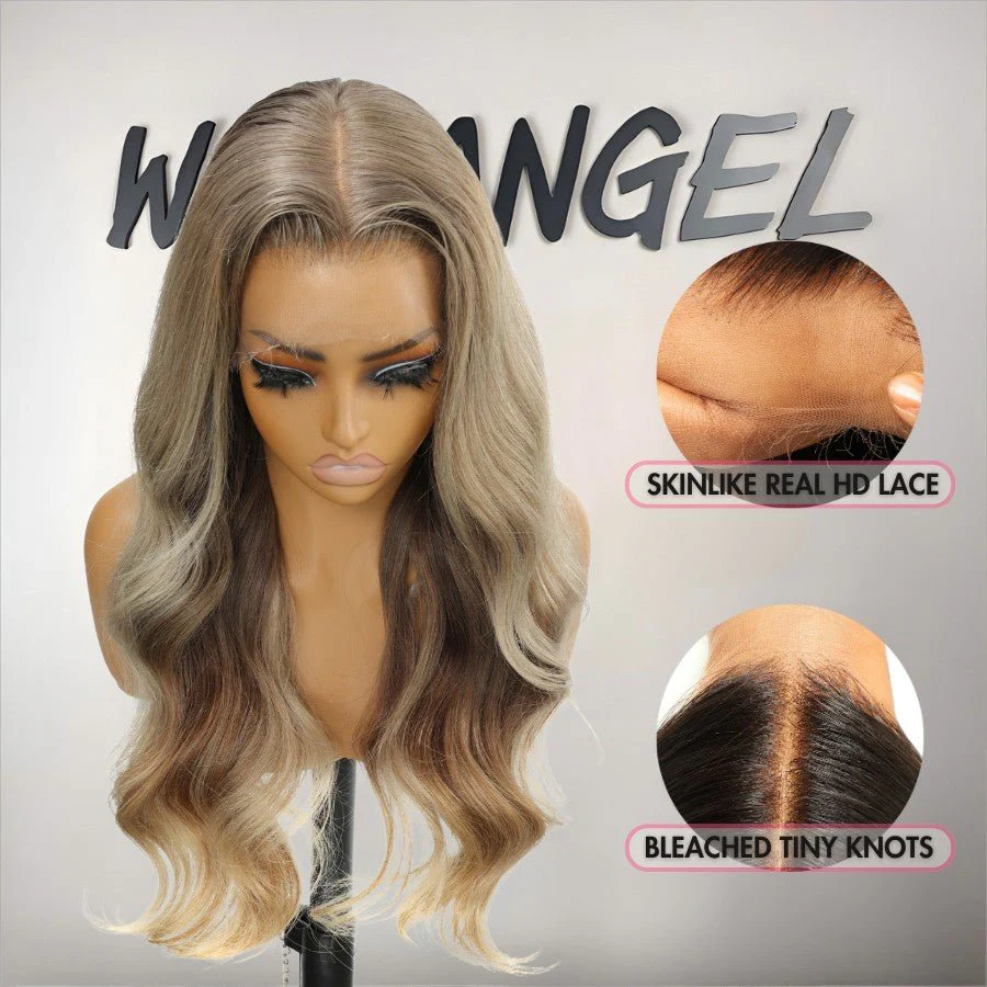 WOWANGEL Platinum Blonde Premium Raw Hair 13X6 HD Lace Frontal Wig - Image 3