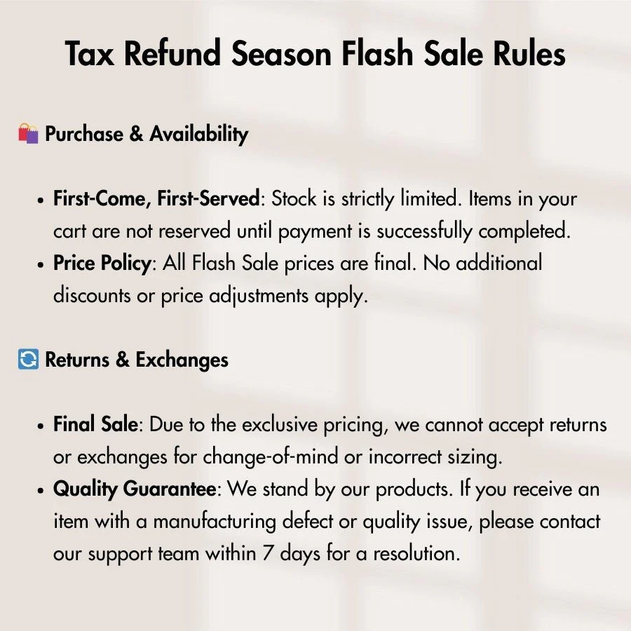 Flash Sale | Tax Refund Season Special Offer - Image 11