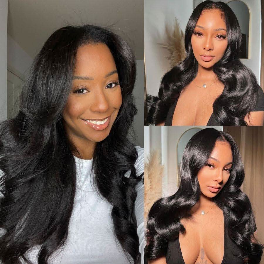 WOWANGEL V Part Wigs Body Wave Beginner Friendly Glueless U Part Wigs - Image 2