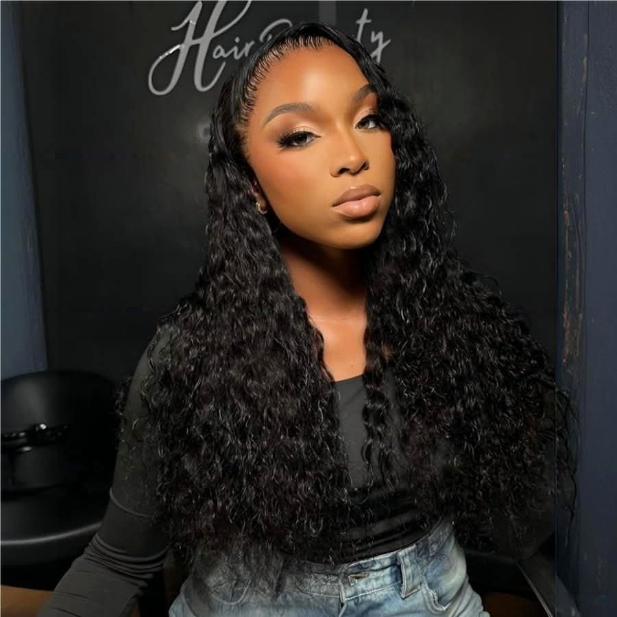 WOWANGEL Water Wave 13x6 Skinlike Real HD Lace Front Wig Glueless Clean Hairline - Image 3