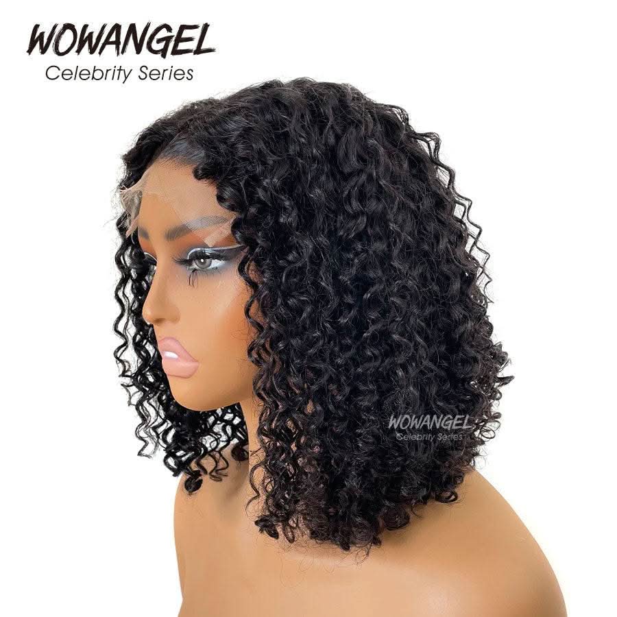 WOWANGEL Wear to Go 5x5 Skinlike Real HD Lace Closure Wig Curly Glueless BOB Wig - Image 4