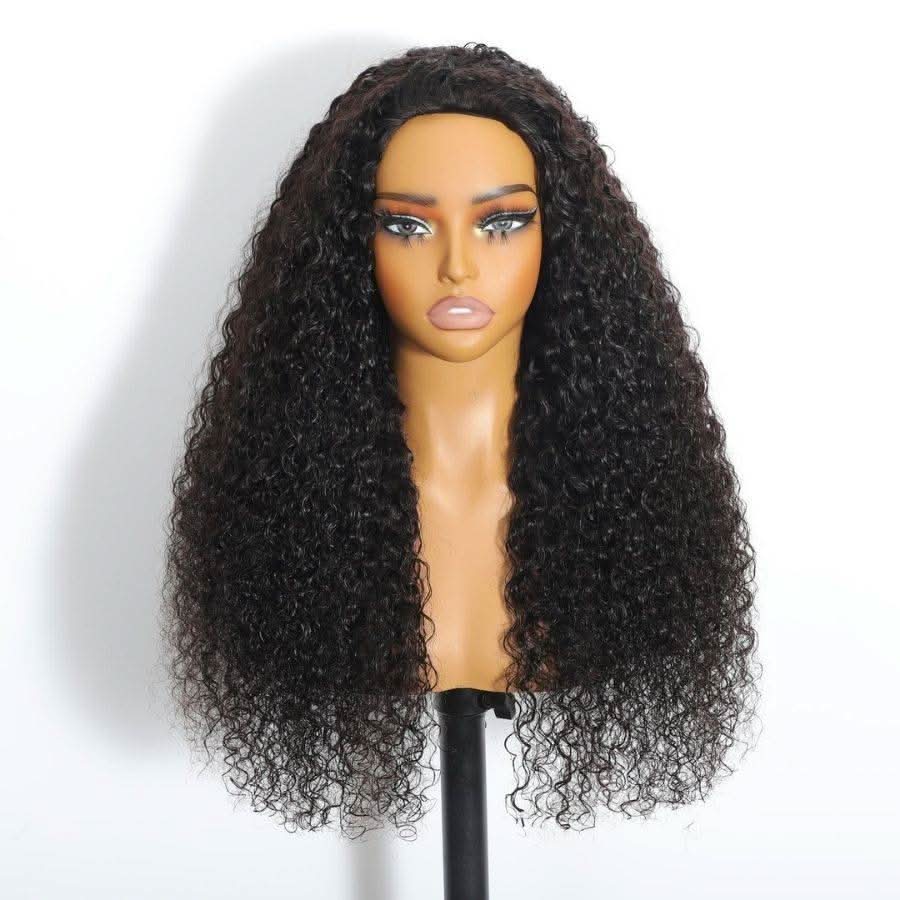 WOWANGEL Half Wig Curly Seamless Flip Over Wigs Beginner Friendly - Image 3